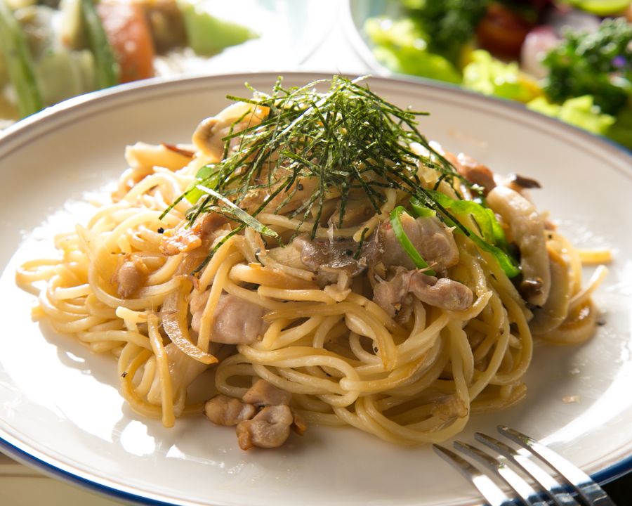 和風ペペロンチーノ