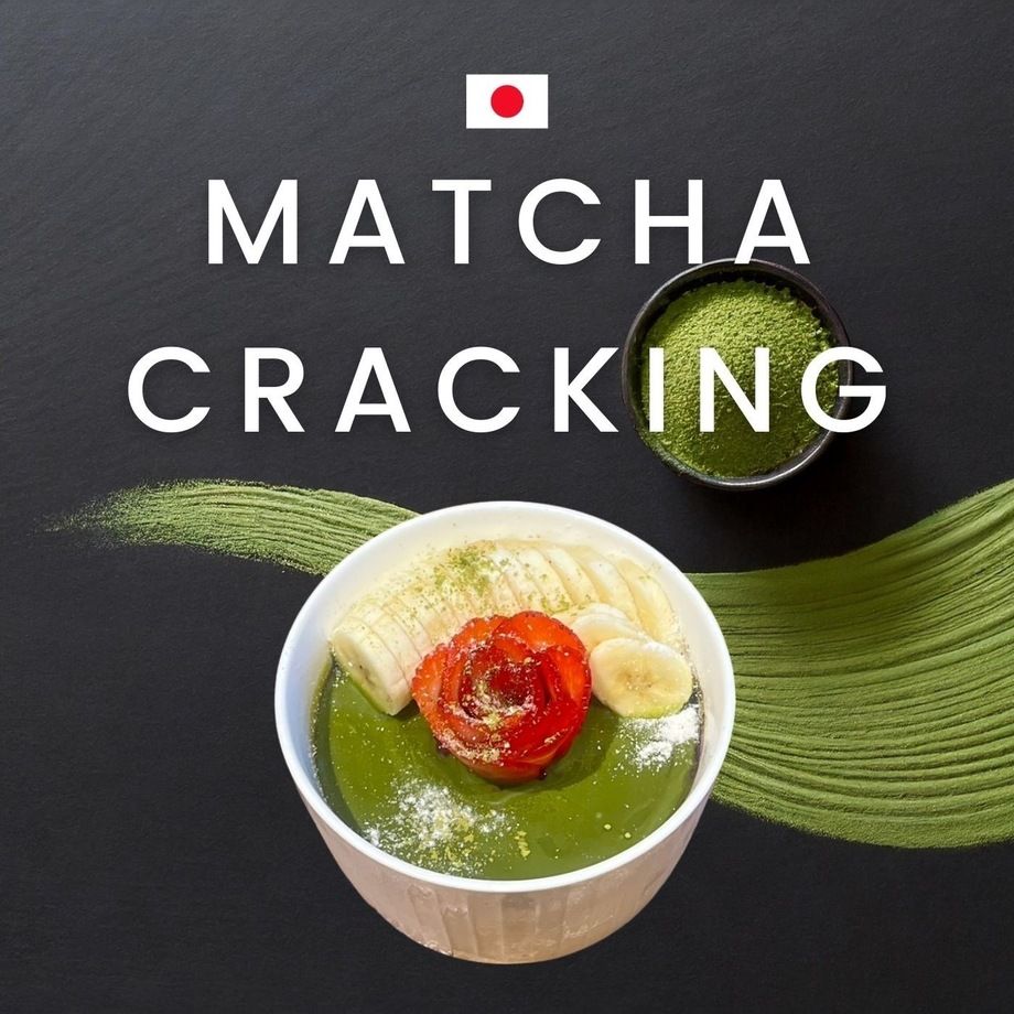 【新作】抹茶クラッキングアサイーボウル