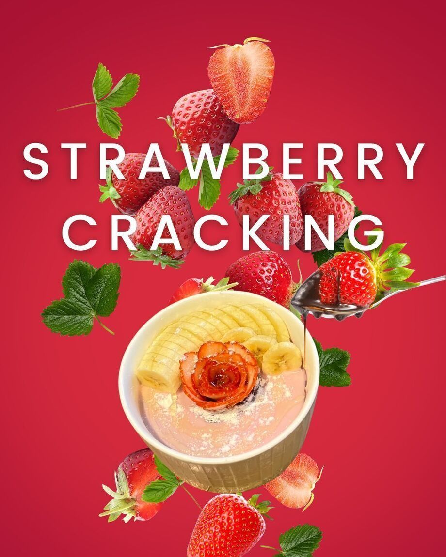 【絶賛】ストロベリークラッキングアサイーボウル