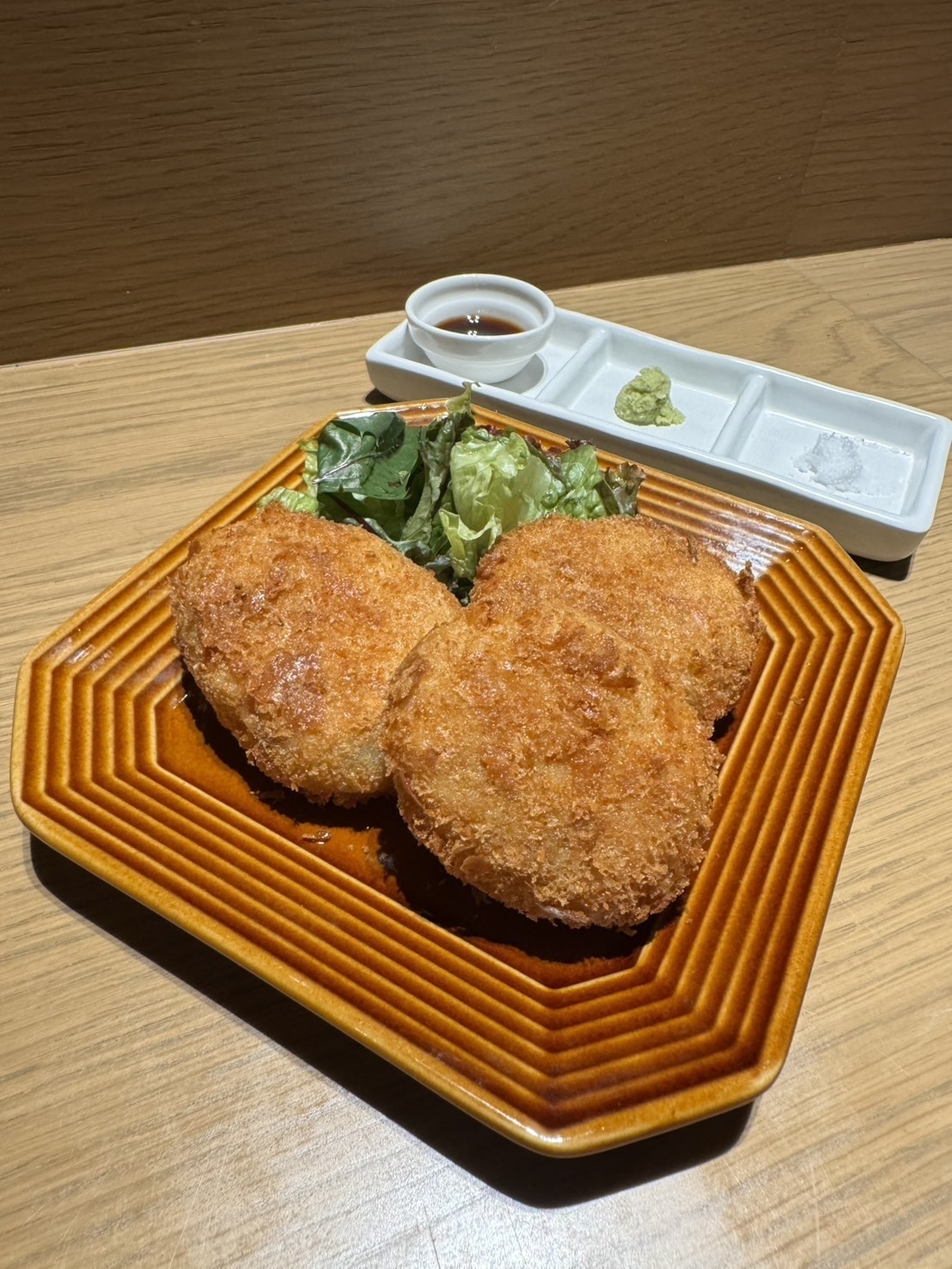 ハンバーガー屋さんのコロッケ