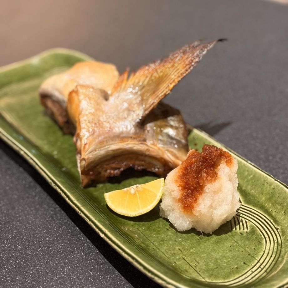 ブリかま塩焼き