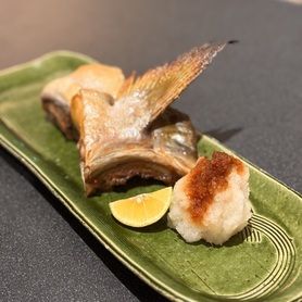 ブリかま塩焼き