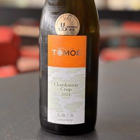 三次　TOMOE シャルドネ・クリスプ　白（広島　三次）ボトル