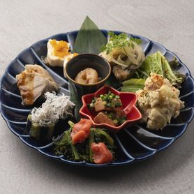 おお島の前菜盛り合わせ