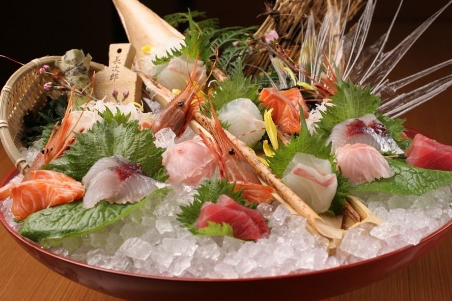 大漁荒波盛り～お造り盛り合わせ～ 