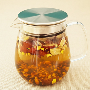 🍵自家焙煎の深煎りハトムギとなつめの薬膳茶（温）