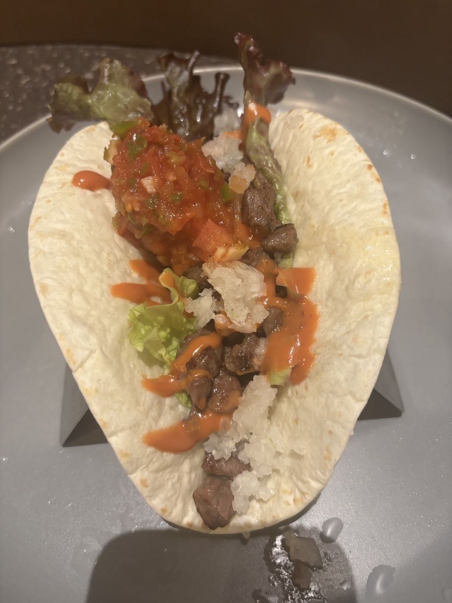🐮和牛ステーキタコス🐮