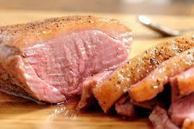 京鴨のグリル（1280円）