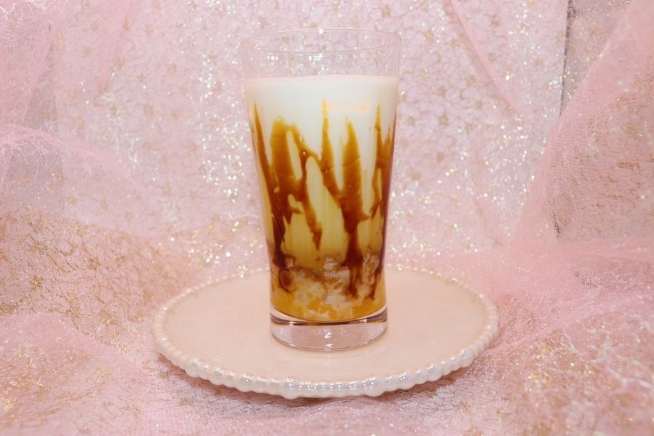 もちっと甘い、幸せの一口！マンゴータピオカ（700）