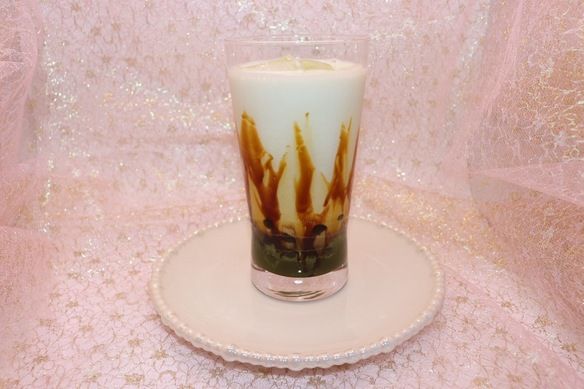 もちっと甘い、幸せの一口！抹茶タピオカ