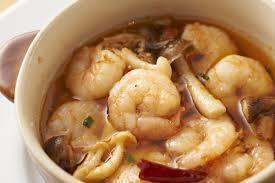 海老のアヒージョ