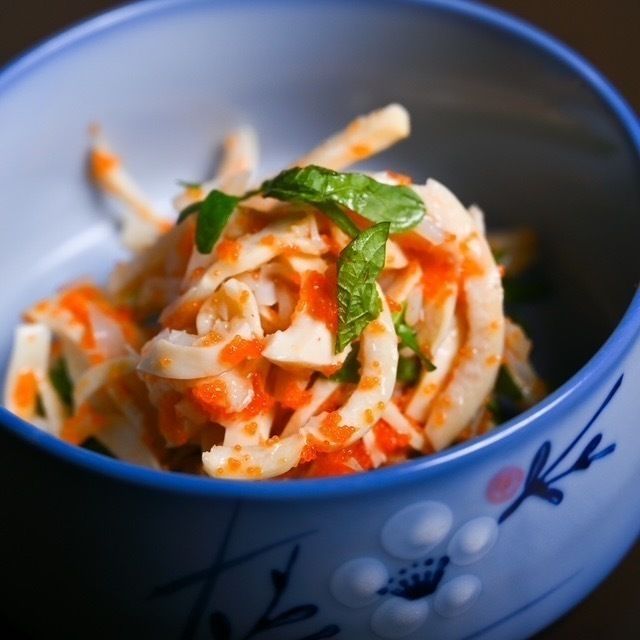 やみつき牛ハツモト梅水晶