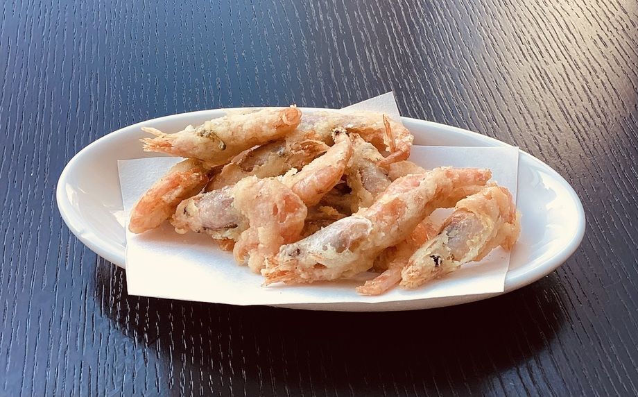 甘海老の唐揚げ