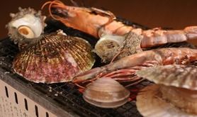 海鮮炭焼盛り合わせ