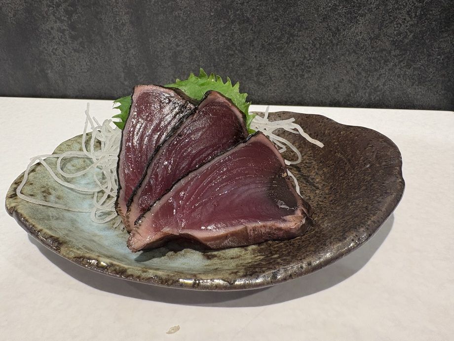 カツオのお刺身