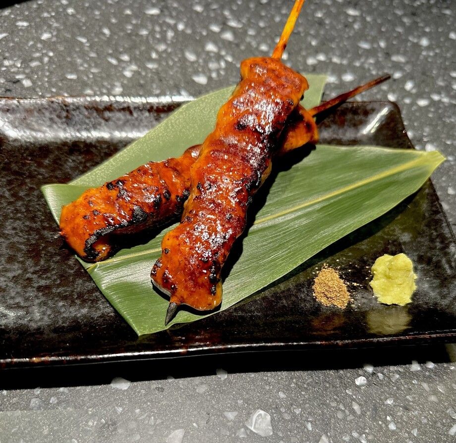 12月新作　鰻の串焼き