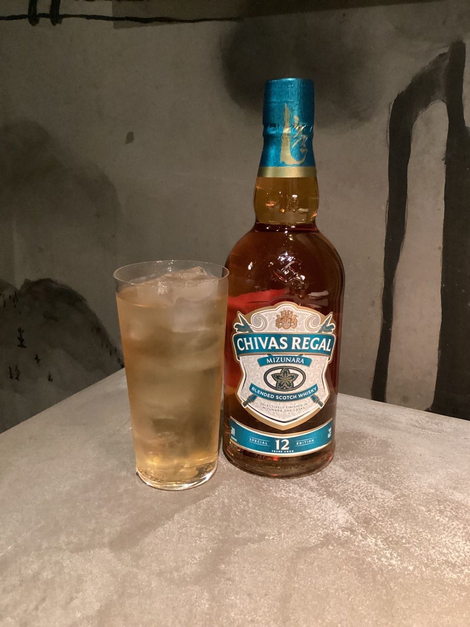 シーバスリーガル ミズナラ(スクラッチ付)