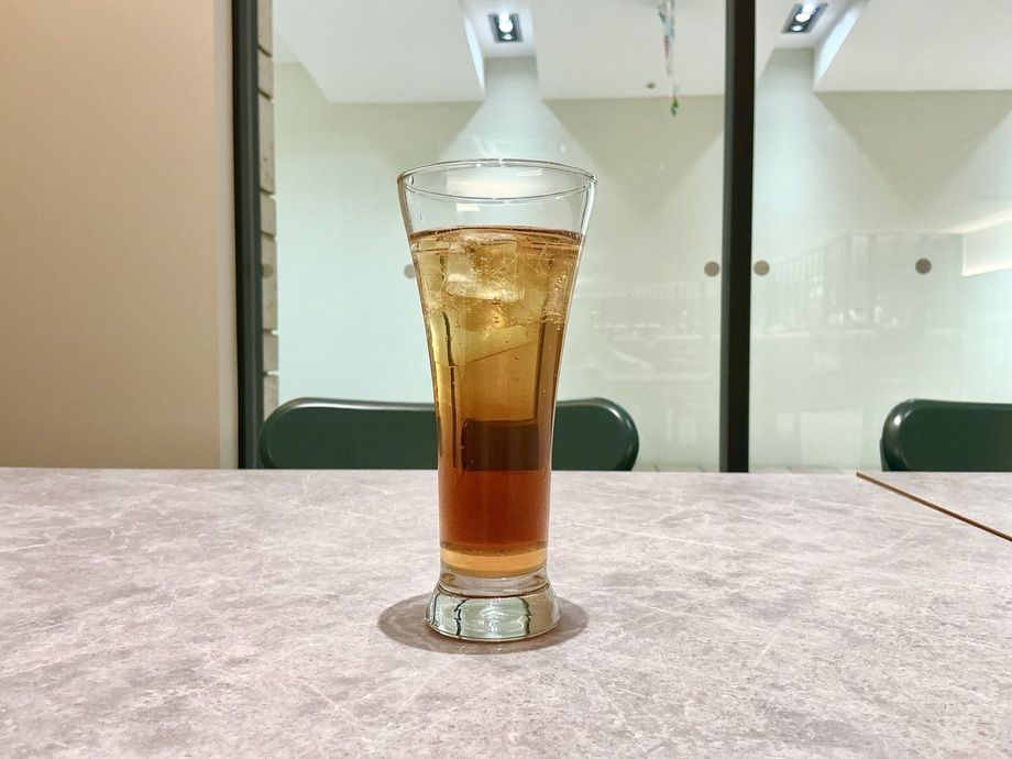 ピーチティーソーダ