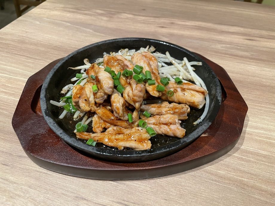 せせりの甘辛炒め