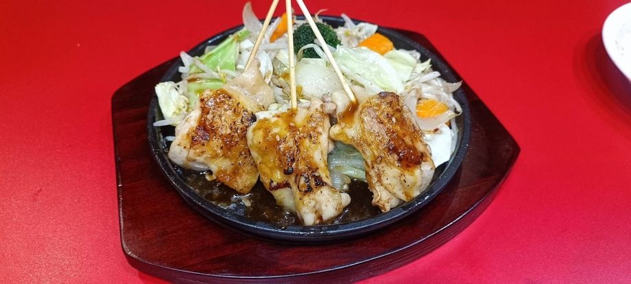 鉄板北海道パリパリ桜姫鶏