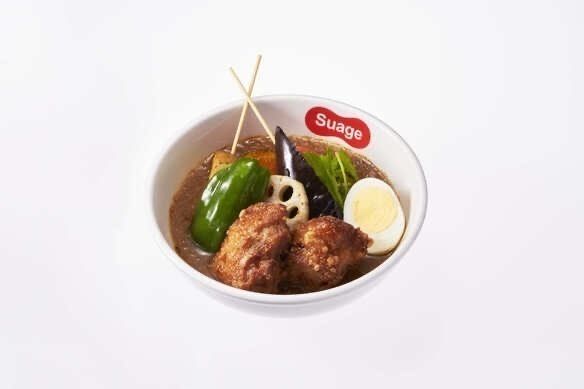 自家製ザンギと7種の野菜カレー