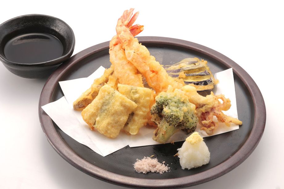 天麩羅の盛り合わせ Assorted Tempura