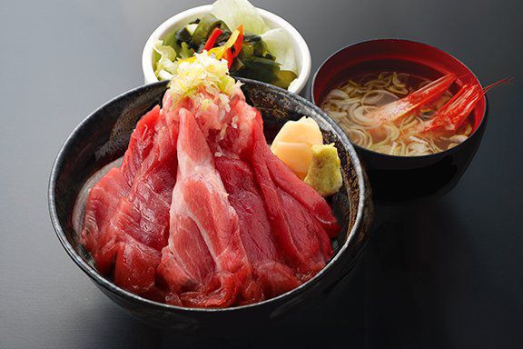 最強天然本まぐろ丼 Wild Tuna & Fatty Tuna Bowl