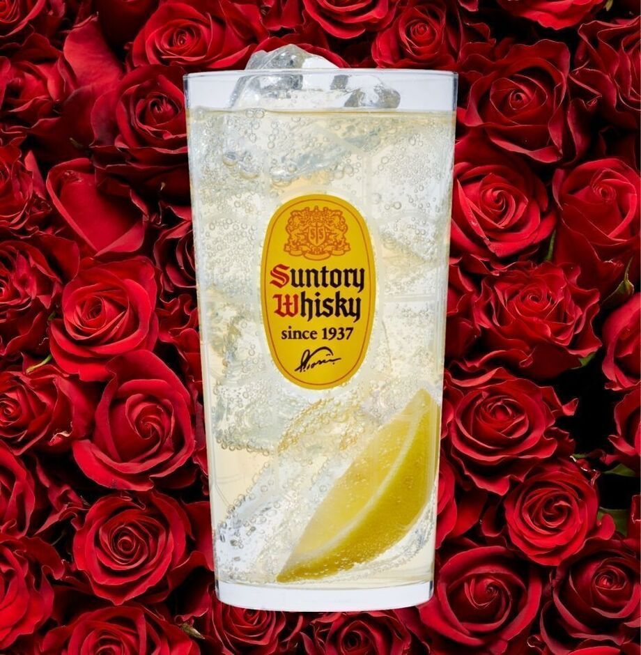 薔薇のハイボール