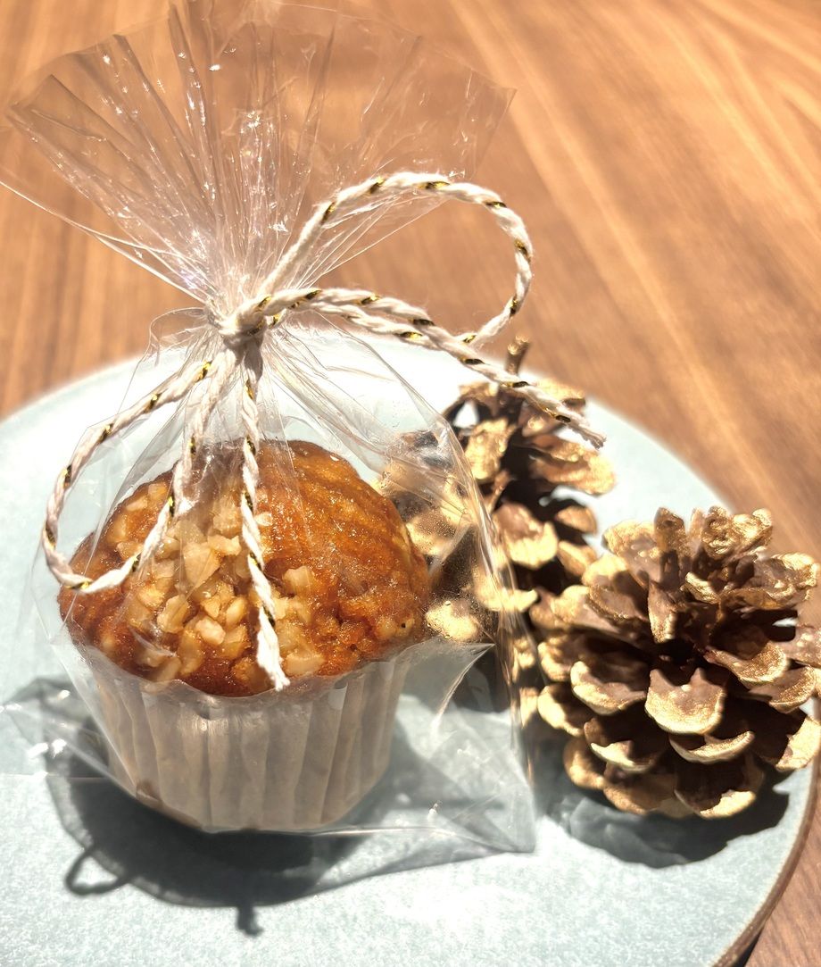 キャラメルバナナマフィン