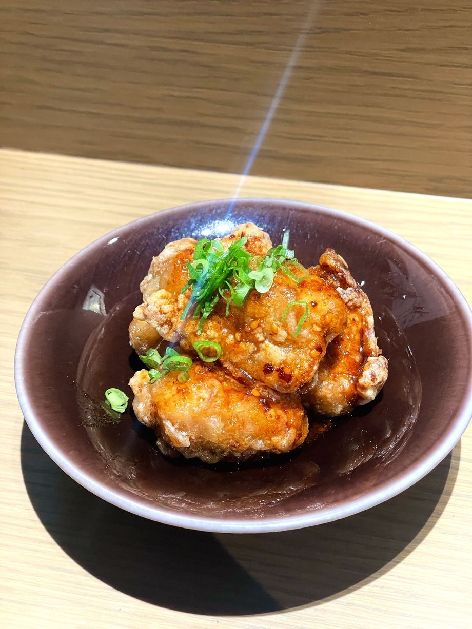 ラー油香る！若鶏の竜田揚げ🌶️