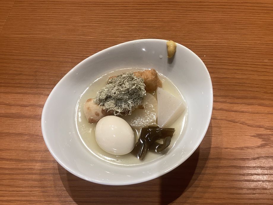 おでんの盛り合わせ