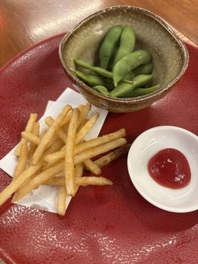 メガハイボール＋ポテト・茶豆（ほろ酔いセット）