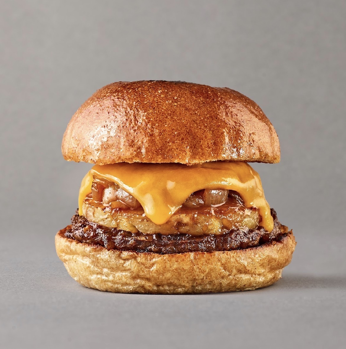 焼きパインチーズバーガー