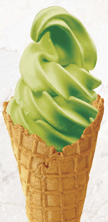 プレミアム宇治抹茶　ソフトクリーム