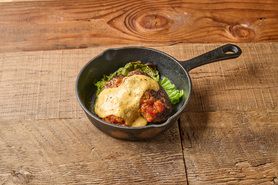 ビアチーズバーグ定食