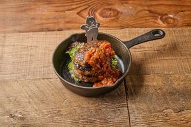 ダブルビアバーグ定食