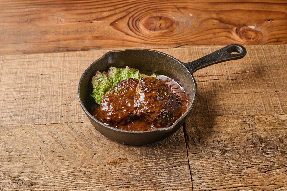 ビアカレーバーグ定食