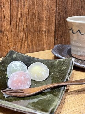 こんにゃく餅/ホットコーヒーセット