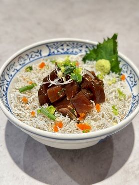 しらすブツマグロ漬け丼