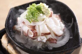 活たこガーリック鉄板