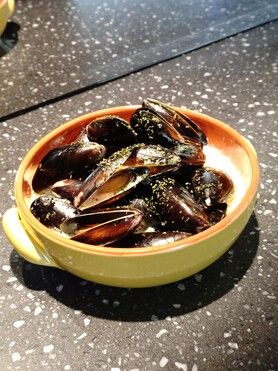 ムール貝のミルク煮