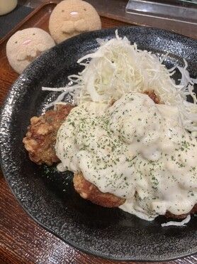 たっぷりタルタルタルタル♪チキン南蛮丼