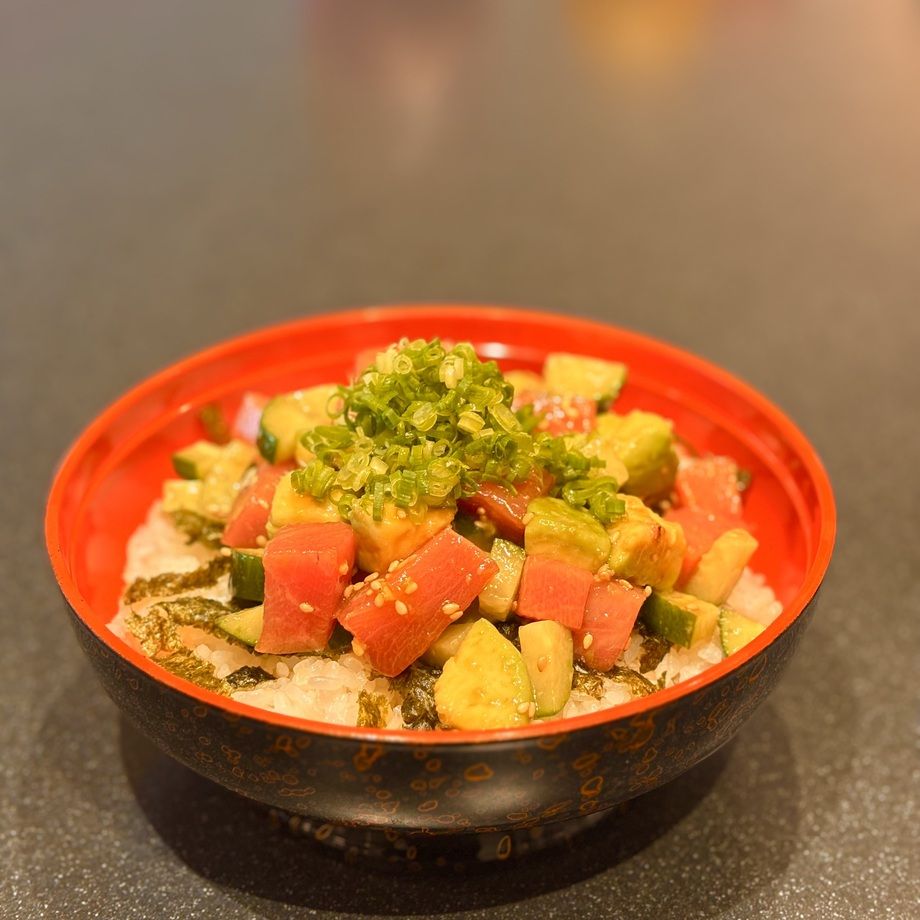絶品！ポキ丼(本マグロ)
