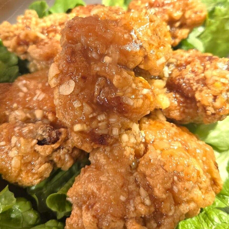 自家製甘酸っぱ油淋鶏