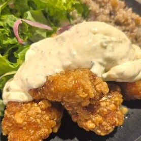 若鶏の唐揚げ～タルタルソースがけ～