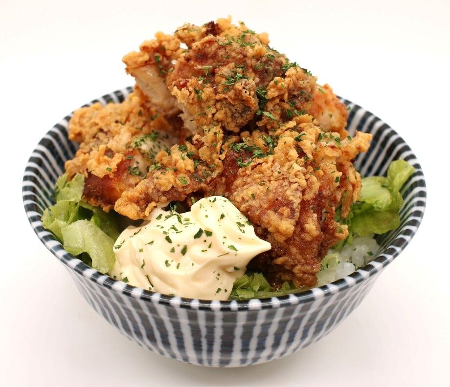 ビアチキ丼（マヨネーズ）
