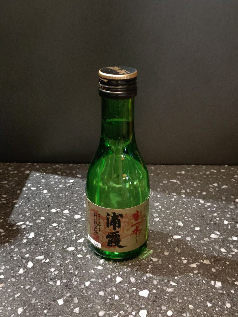 浦霞　生一本　特別純米(宮城)(180ml)