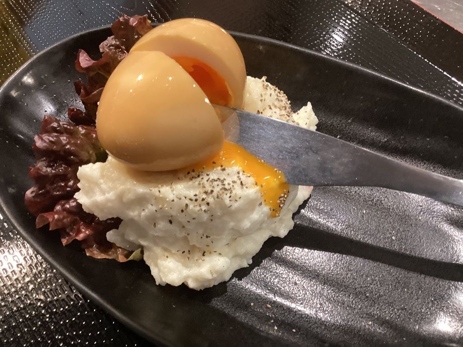 【出会った】味玉とポテサラが出会った！