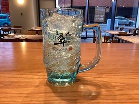期間限定翠ジンソーダはお手数ですが酒場オイオでご注文ください