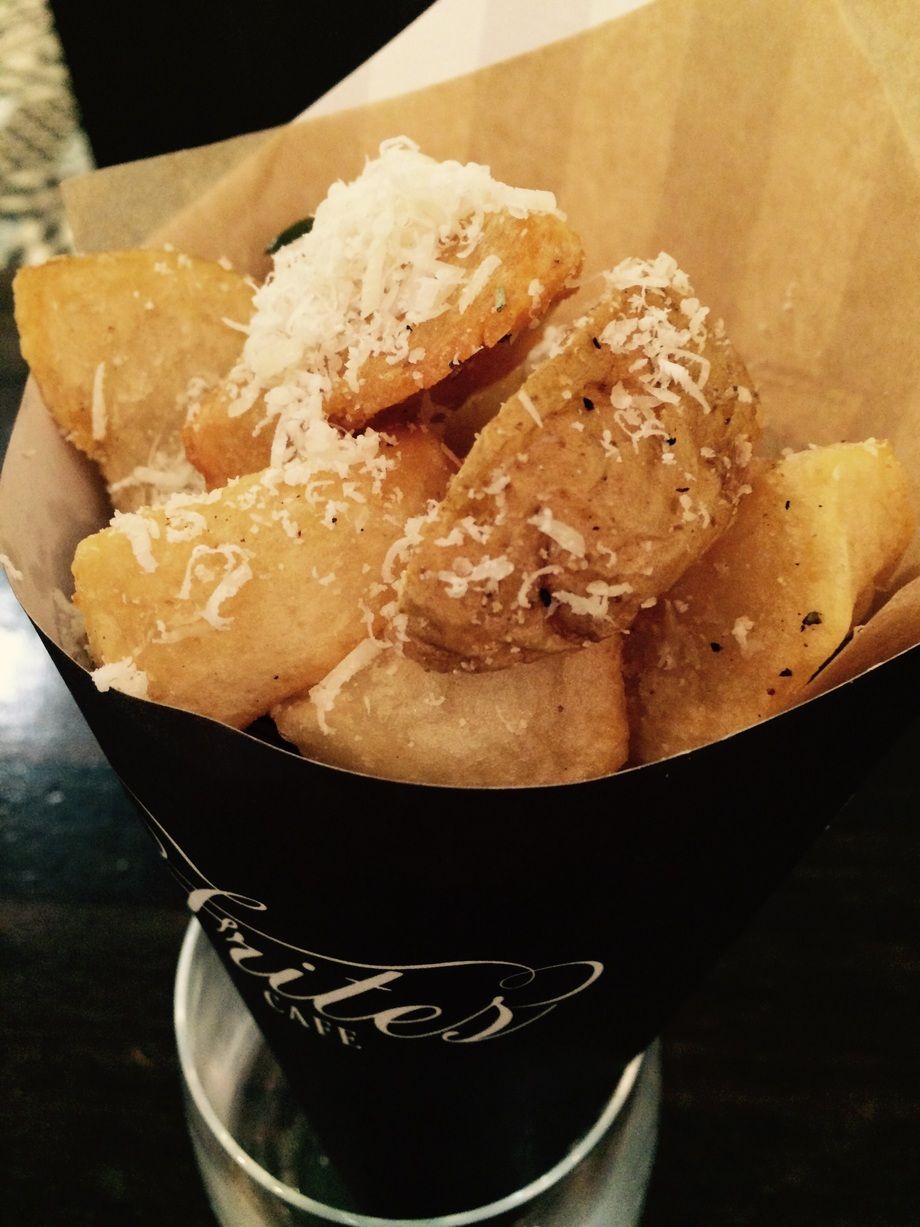 チーズたっぷりウェッジカットポテト